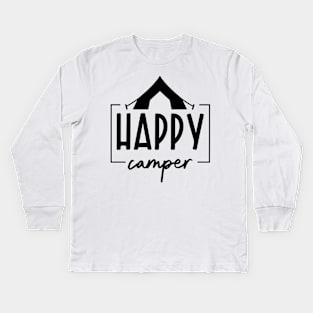 Camping Life Kids Long Sleeve T-Shirt